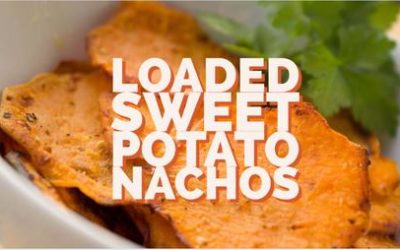 Loaded Sweet Potato Nachos