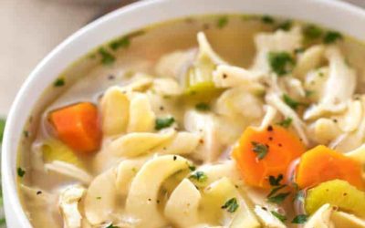 Chicken Noodle Slow Cooker Soup