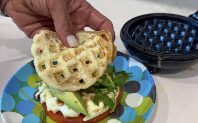 Waffle Egg White Sandwich